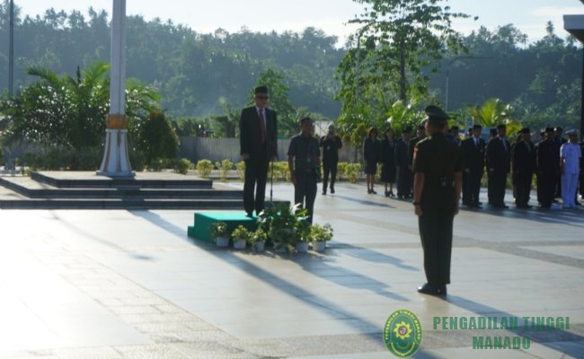 UPACARA PERINGATAN HARI ULANG TAHUN KE-78 MAHKAMAH AGUNG REPUBLIK INDONESIA