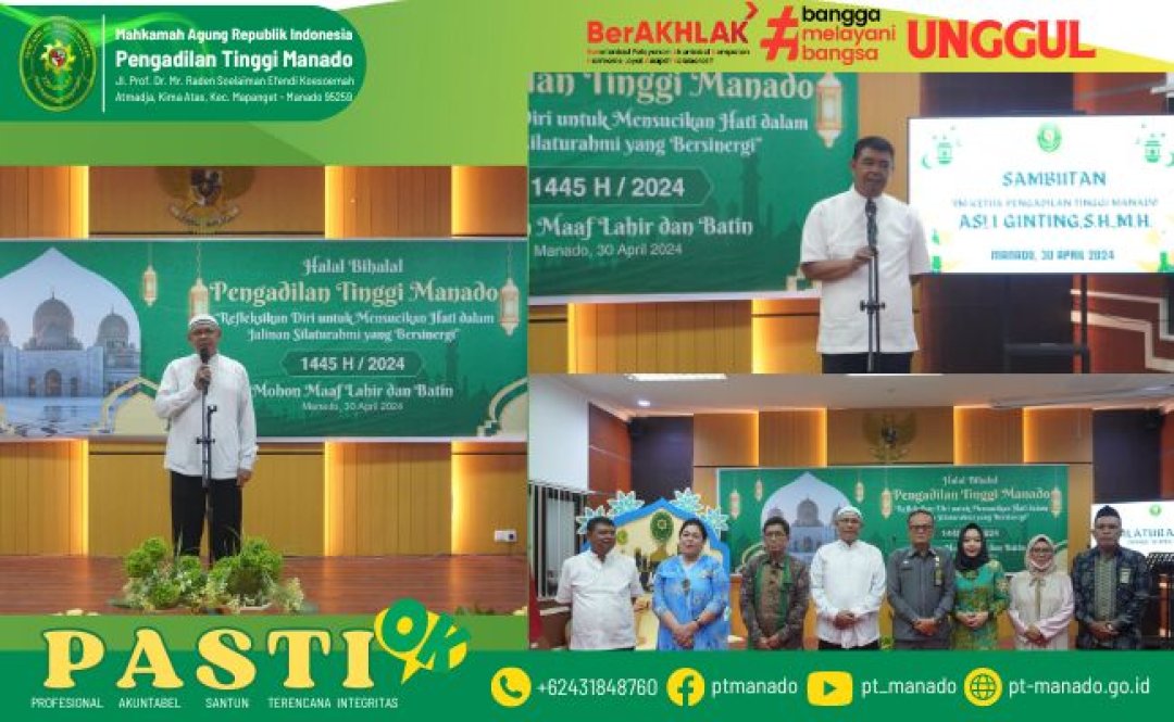 HALAL BI HALAL IDUL FITRI 1445 H KELUARGA BESAR PENGADILAN TINGGI MANADO HALAL BI HALAL IDUL FITRI 1445 H KELUARGA BESAR PENGADILAN TINGGI MANADO